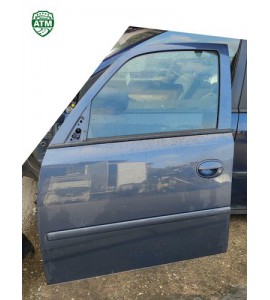 Tür vorne links Opel Meriva Farbcode Z168 Farbe Metroblau Metro Blau