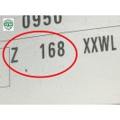 Tür vorne links Opel Meriva Farbcode Z168 Farbe Metroblau Metro Blau