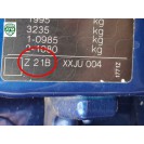 Tür vorne rechts Opel Signum Farbcode Z21B Farbe Ultrablau Pearl Blau