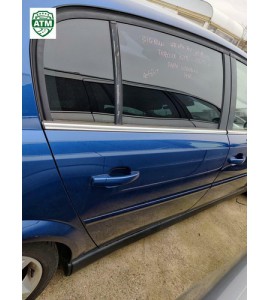 Tür hinten rechts Opel Signum Farbcode Z21B Farbe Ultrablau Pearl Blau