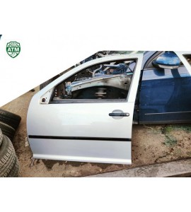 Tür vorne links VW Golf 4 IV 5 türig Farbcode LB7Z Farbe Satinsilber Silber