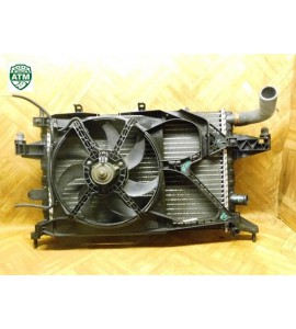 Wasserkühler Kühler Lüfter Lüftergebläse Opel Corsa C GATE Behr 12v 24445160