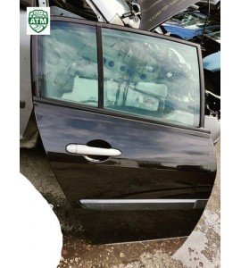 Tür hinten rechts Renault Megane 2 II Farbe Schwarz