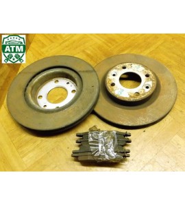 Bremsscheiben x 2 Stück vorne Renault Kangoo Bremsklötze