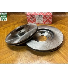 Bremsscheibensatz Bremsscheibe vorne x 2 Stück VW Audi 06512 x 2 Stück belüftet