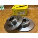 Bremsscheibensatz Bremsscheibe vorne x 2 Stück Textar 9820005780 Audi 80 256