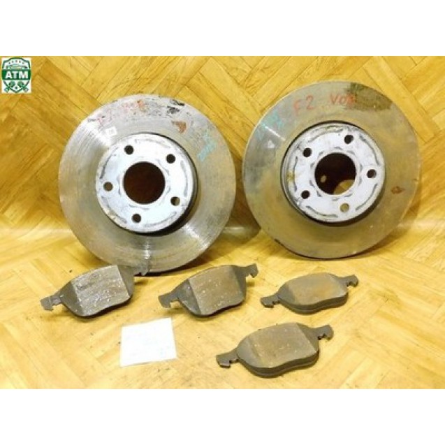 Bremsscheibe x 2 Stück Bremsbeläge Ford Focus 2 II vorne 3M512C375A1D