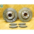 Bremsscheibe x 2 Stück Bremsbeläge Set Renault Kangoo 2 II vorne 7701210081
