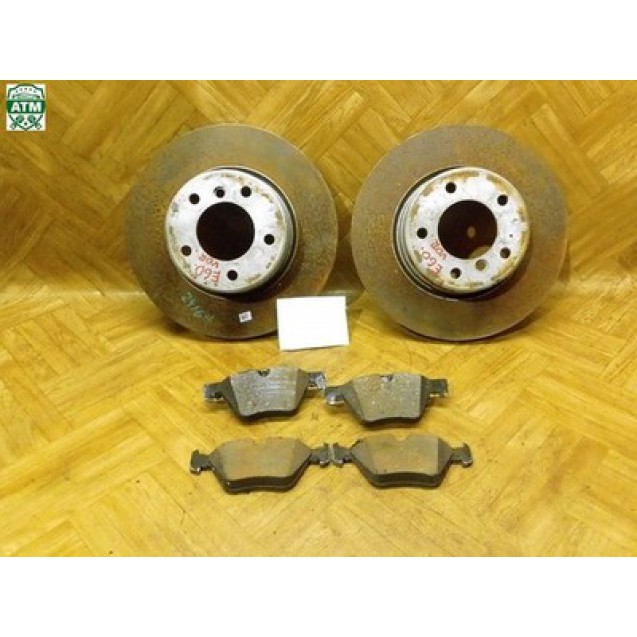 Bremsscheibe 2 Stück Bremsbeläge Set BMW E60 vorne 34.11-6764021