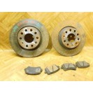 Bremsscheibe x 2 Stück Bremsbeläge Set VW Passat B6 hinten 3C0615601
