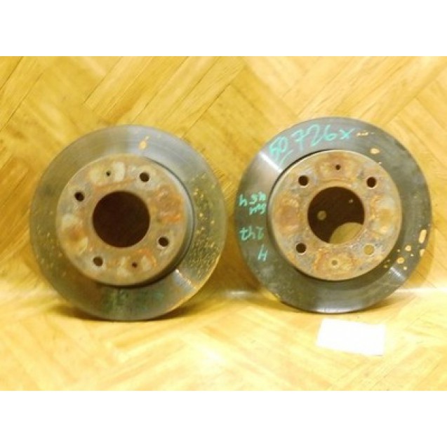 Bremsscheibe Bremsscheiben x 2 Stück hinten Smart 454 4544200072