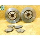 Bremsscheibe x 2 Stück Bremsbeläge Set Peugeot 207 1613703980