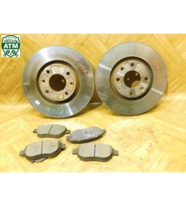 Bremsscheibe x 2 Stück Bremsbeläge Set Peugeot 207 1613703980