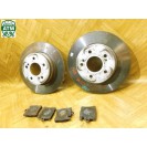 Bremsscheibe x 2 Stück Bremsbeläge Set Mercedes Benz C-Klasse W203 A2034230412