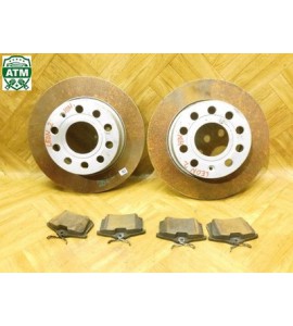 Bremsscheibe x 2 Stück Bremsbeläge Set vorne Seat Leon 2 II 1P1 1K0615601K