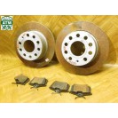 Bremsscheibe x 2 Stück Bremsbeläge Set vorne Seat Leon 2 II 1P1 1K0615601K