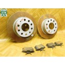 Bremsscheibe x 2 Stück Bremsbeläge Set vorne Seat Leon 2 II 1P1 1K0615601K