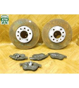 Bremsscheibe x 2 Stück Bremsbeläge Set vorne Opel Signum 95526645 569003