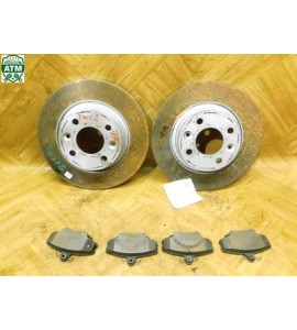 Bremsscheiben x 2 Stück Bremsbeläge Set vorne Renault Twingo 2 II 7701207795