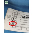 Heckklappe Ford Fiesta 6 VI Farbcode 99 Vision Blau Metallic