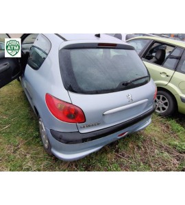 Heckklappe Peugeot 206 3 türig Farbcode EYLC Gris Iceland Metallic Grau