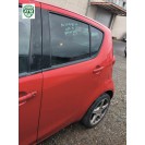 Tür Opel Agila B hinten links Farbe Rot mechanischer Fensterheber