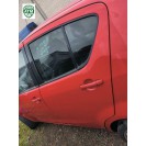 Tür Opel Agila B hinten links Farbe Rot mechanischer Fensterheber