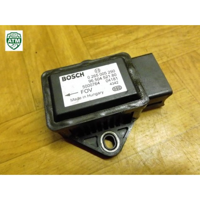 Drehratensensor Querbeschleunigungssensor Peugeot 307CC 9650452180 0265005290