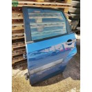 Tür hinten links Ford Fiesta 5 V 5 türig Farbcode C6 Farbe Petrol Blue Blau