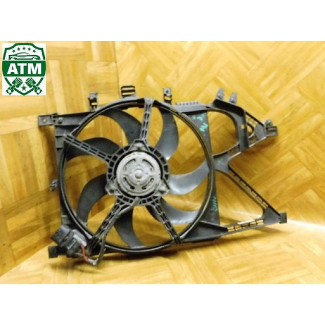 Elektrolüfter Kühlerlüfter Lüftermotor mit Lüfterzarge Opel Corsa C GM 24421233