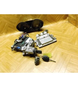 Tacho Steuergerät Sicherungskasten Zündschloss Schlüssel Ford Fiesta 6 135.000KM