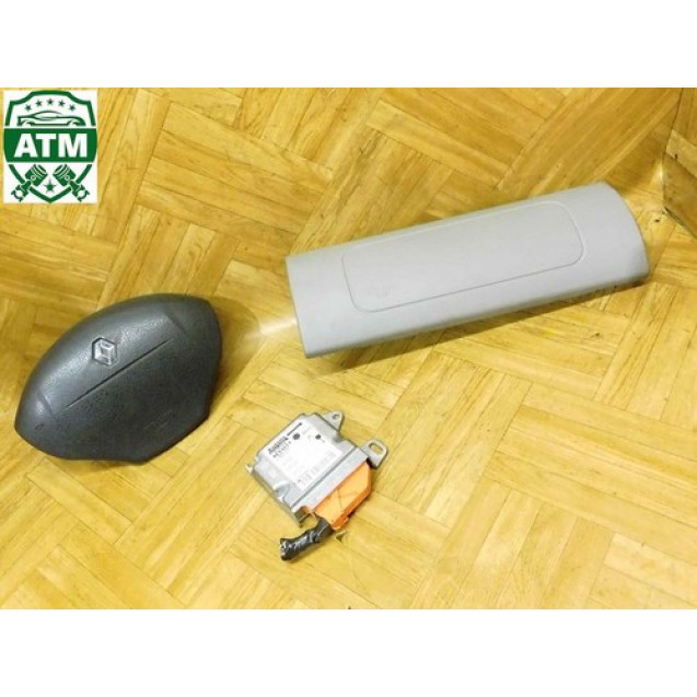 Airbagsteuergerät Steuergerät Aribagmodul Beifahrerseite Set Renault Kangoo