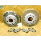 Bremsscheibe x 2 Stück Bremsbeläge Citroen C3 vorne 1608691680