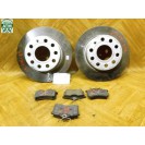 Bremsscheibe x 2 Stück Bremsbeläge Set VW Golf 5 V 5 türig hinten 8P0098601