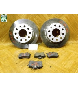 Bremsscheibe x 2 Stück Bremsbeläge Set VW Golf 5 V 5 türig hinten 8P0098601