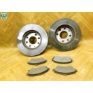 Bremsscheibe 2 Stück Bremsbeläge Set Opel Corsa C vorne 9195985