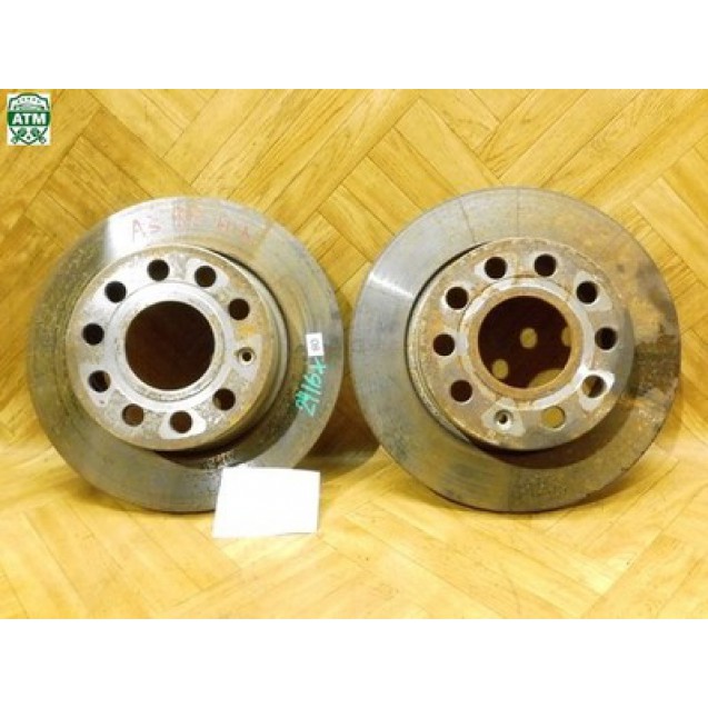 Bremsscheibe 2 Stück hinten Audi A3 8P Durchmesser 255 1K0615601K