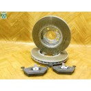 Bremsscheibe 2 Stück Bremsbeläge x 2 Stück Set vorne Skoda Fabia 1 1J0615301D