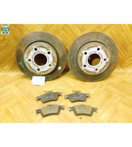 Bremsscheibe 2 Stück Bremsbeläge Set Ford Focus 2 II 1223540 3M512A315AE