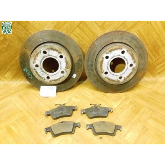 Bremsscheibe 2 Stück Bremsbeläge Set Ford Focus 2 II 1223540 3M512A315AE