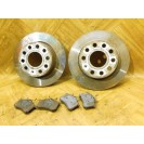 Bremsscheibe x 2 Stück Bremsbeläge Set VW Golf 5 V 5 türig hinten 1K0615601AB