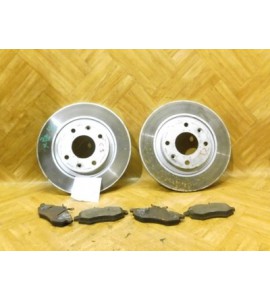 Bremsscheibe x 2 Stück Bremsbeläge Set vorne Citroen C3 1608691680 4246R4 ATE