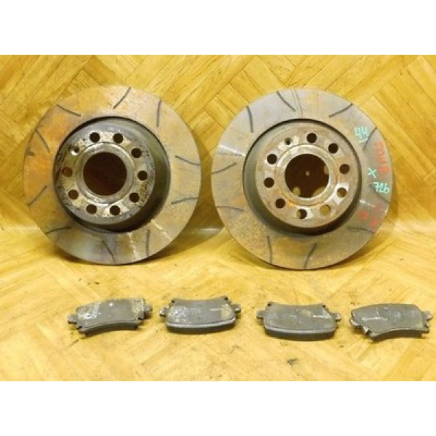 Bremsscheibe x 2 Stück Bremsbeläge Set VW Touran hinten 1K0615301K 1K0615301T