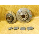 Bremsscheibe x 2 Stück Bremsbeläge Set VW Touran hinten 1K0615301K 1K0615301T