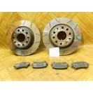 Bremsscheibe x 2 Stück Bremsbeläge Set VW Touran hinten 1K0615301K 1K0615301T