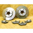 Bremsscheibe x 2 Stück Bremsbeläge Set Seat Ibiza 4 IV vorne 1J0615301D