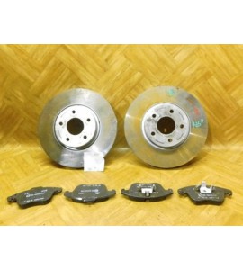 Bremsscheibe x 2 Stück Bremsbeläge Set Ford Mondeo 4 IV vorne 1379965