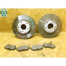 Bremsscheibe x 2 Stück Bremsbeläge Set Mercedes Benz C-Klasse W203 A2034210312