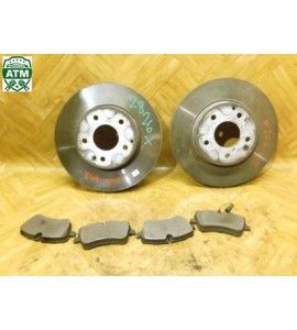 Bremsscheibe x 2 Stück Bremsbeläge Set Mercedes Benz C-Klasse W203 A2034210312