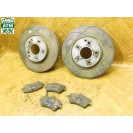 Bremsscheibe x 2 Stück Bremsbeläge Set Mercedes Benz C-Klasse W203 A2034210512